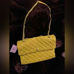 Kurt Geiger “The Kensington” Brand New With Tags Neon Yellow SALE
